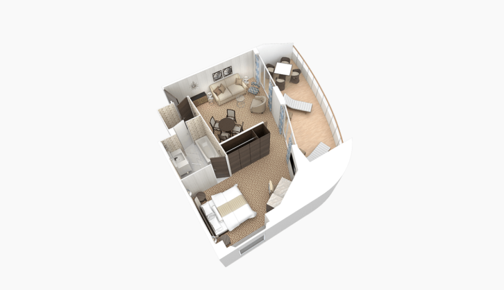 Ocean Suite floor Plan