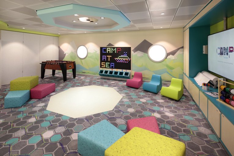 Camp at Sea on Celebrity Infinity