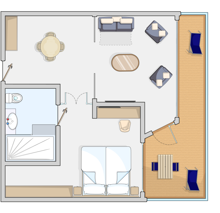 Voyager Suite floor Plan