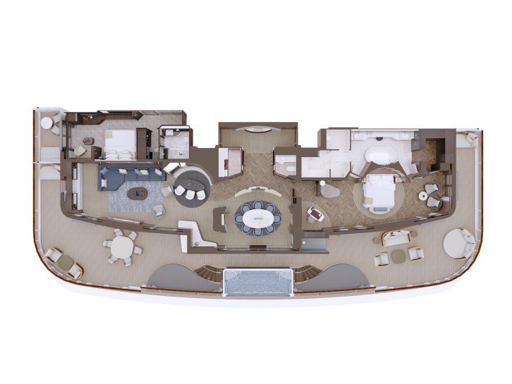 Owner's Residence floor Plan