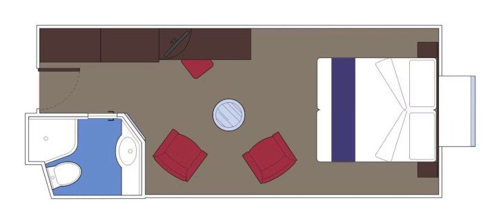 Deluxe Ocean View floor Plan
