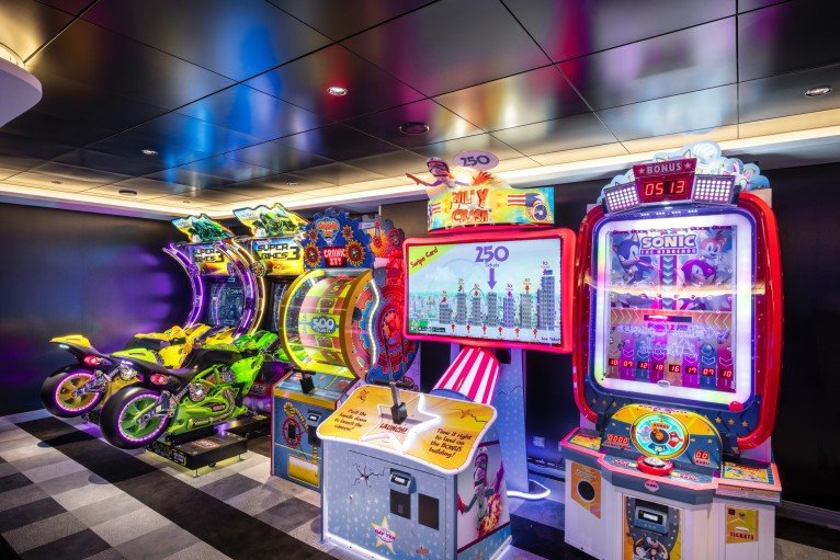 Virtual Games Arcade on MSC Virtuosa