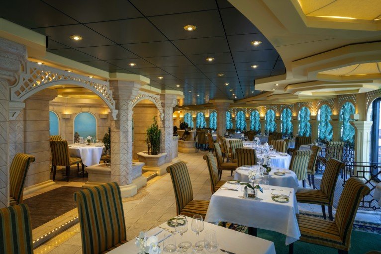 L'Olivo Restaurant on MSC Splendida