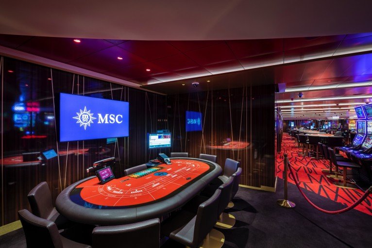 Casino on MSC Euribia