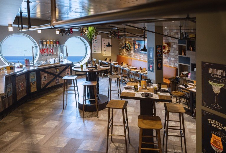 Hola! Tacos & Cantina on MSC Euribia