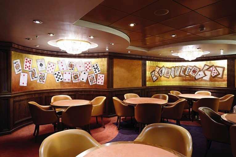 The Card Room on MSC Armonia