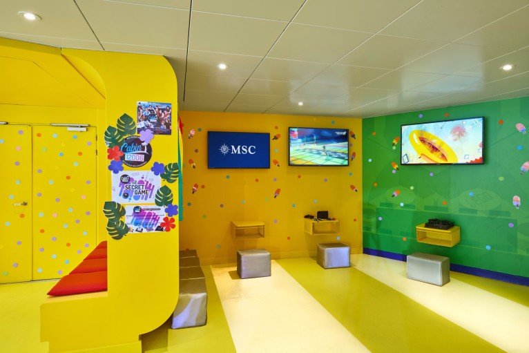 Junior Club on MSC Armonia