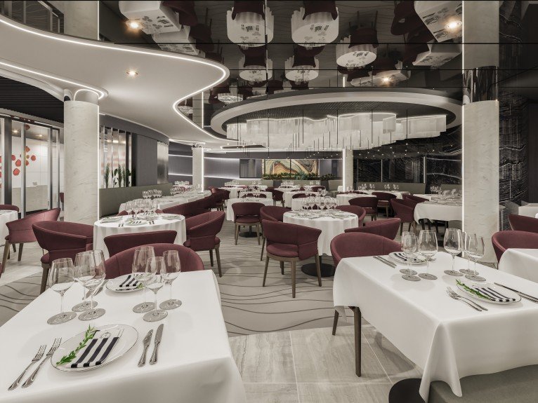 MSC Yacht Club Restaurant on MSC Magnifica