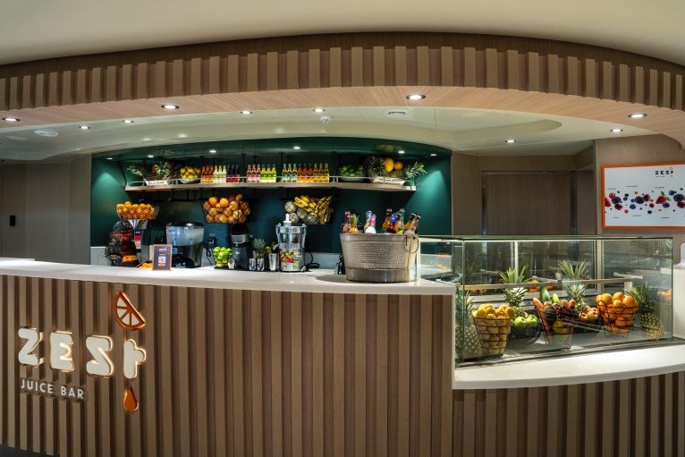 Zest - Juice Bar on MSC World Europa