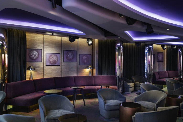 TV Studio and Bar on MSC World America