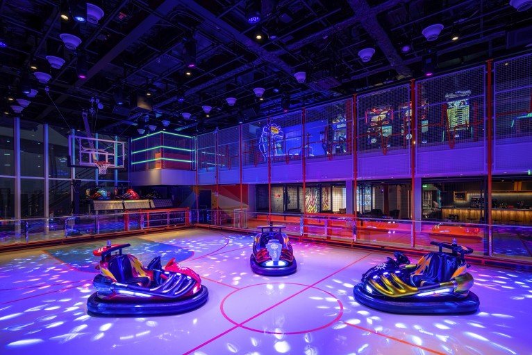 Bumper Cars on MSC World Atlantic