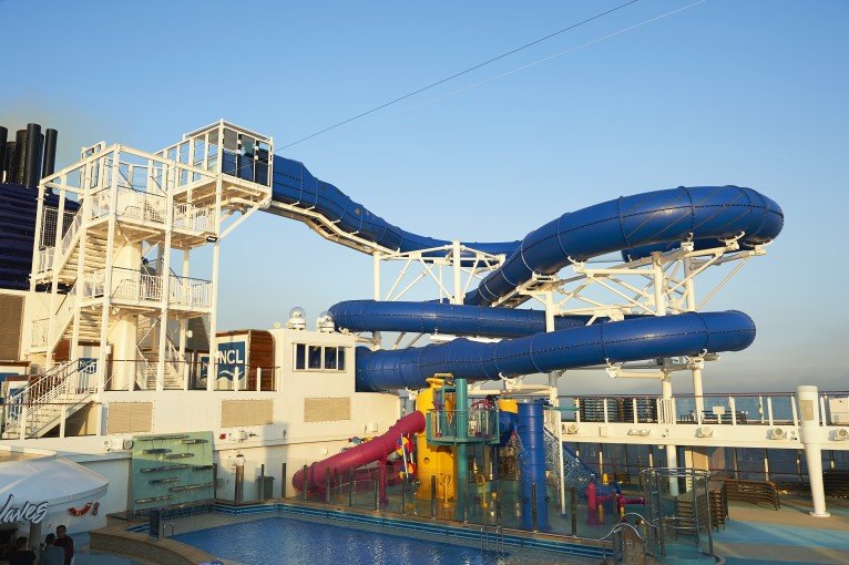 Kids' Aqua Park on Norwegian Bliss