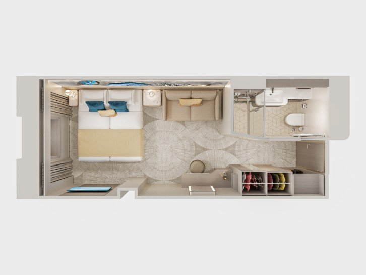 Sailaway Oceanview floor Plan