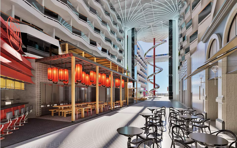 Pan Asian Street Food on MSC World Asia