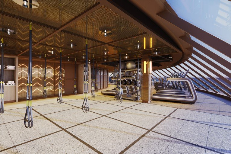 Pulse Fitness Centre on Norwegian Luna