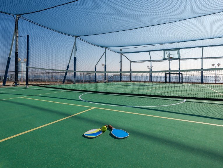 Basketball/Volleyball/Tennis Court