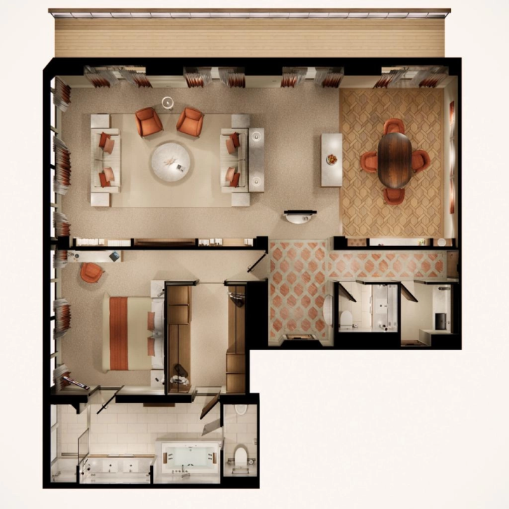 Solo Oceanview floor Plan