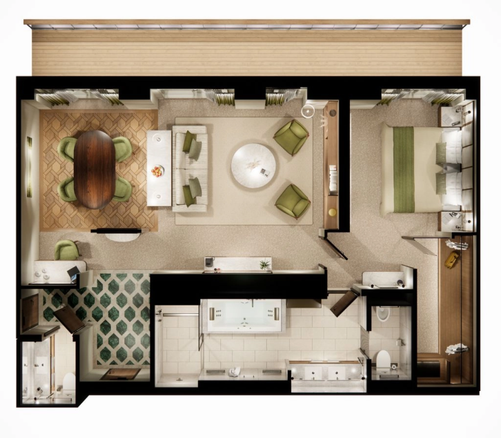 Family Inside floor Plan