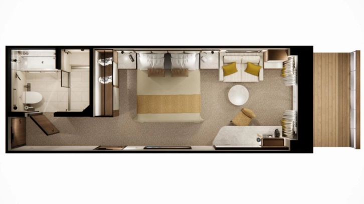 Solo Studio floor Plan