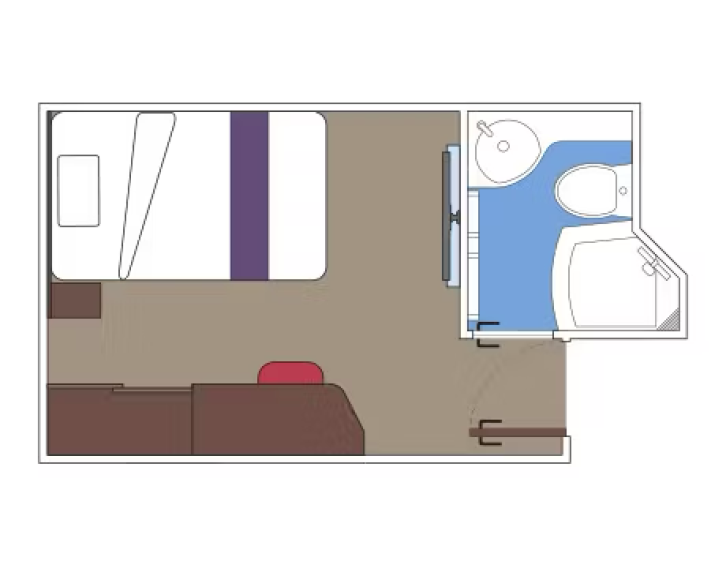 Studio Interior floor Plan