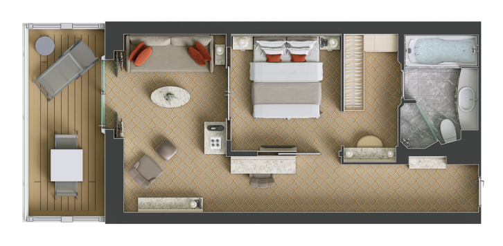 Medallion Suite floor Plan