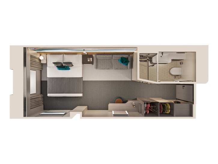 Sailaway Oceanview floor Plan