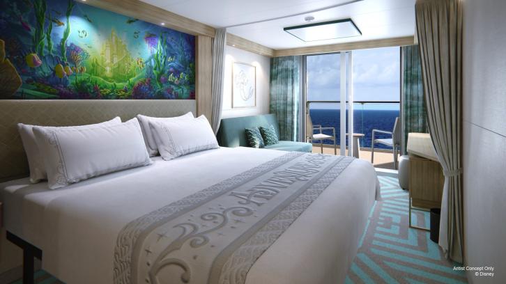 Deluxe Oceanview with Verandah Stateroom