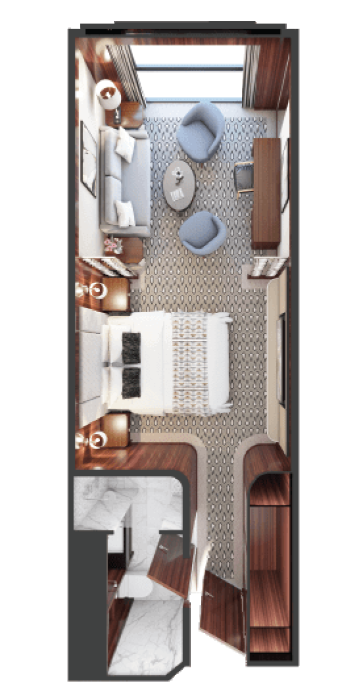 Horizon Junior Suite floor Plan