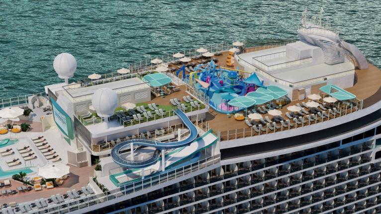 Kids Aqua Park on Norwegian Aura