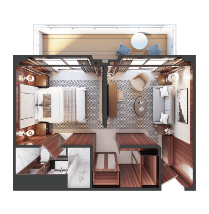 Reserve Collection Suite Guarantee floor Plan