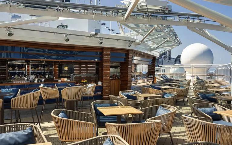 MSC Yacht Club Grill & Bar on MSC Poesia