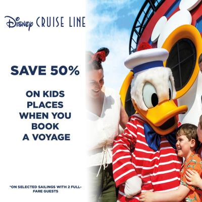 Disney - 50% off Kids - 21.04.26 - 14.06.26