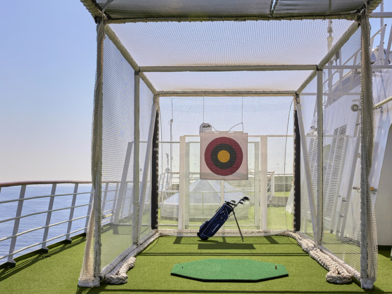 Golf Driving Nets on Crystal Grace