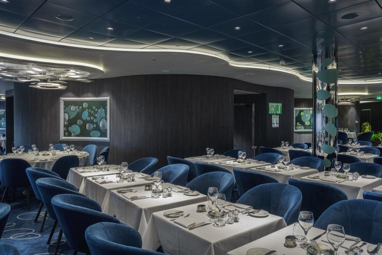 Bubbles Restaurant on MSC World Asia