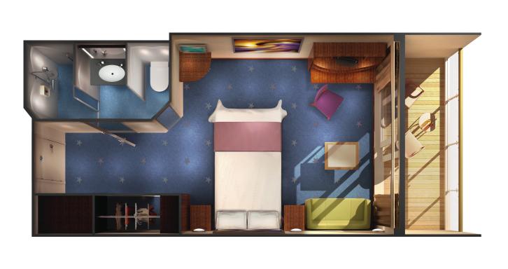 Solo Balcony floor Plan