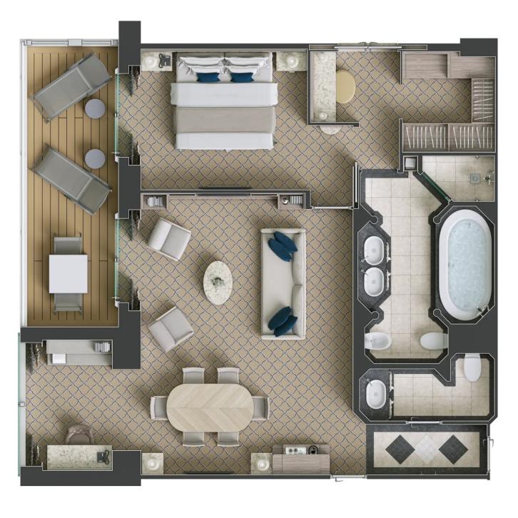 Owner's Suite floor Plan