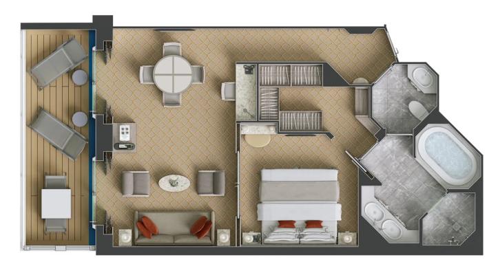 Silver Suite floor Plan