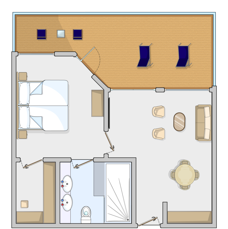 Executive Suite floor Plan
