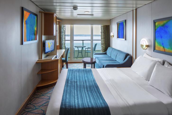 Spacious Ocean View Balcony