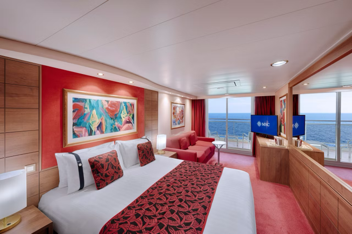 Deluxe Balcony with Partial View
