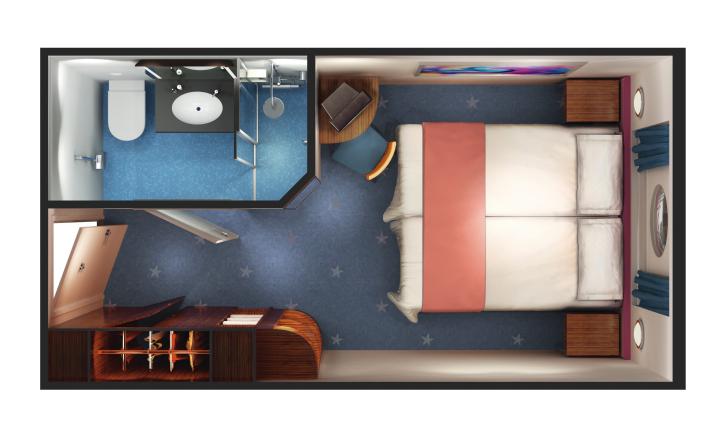 Sail Away Oceanview floor Plan