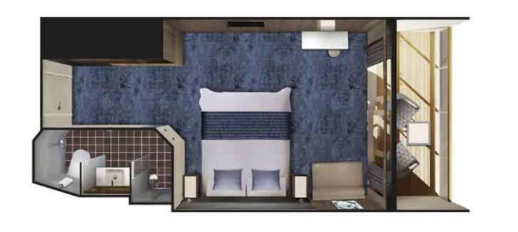 Sail Away Balcony floor Plan