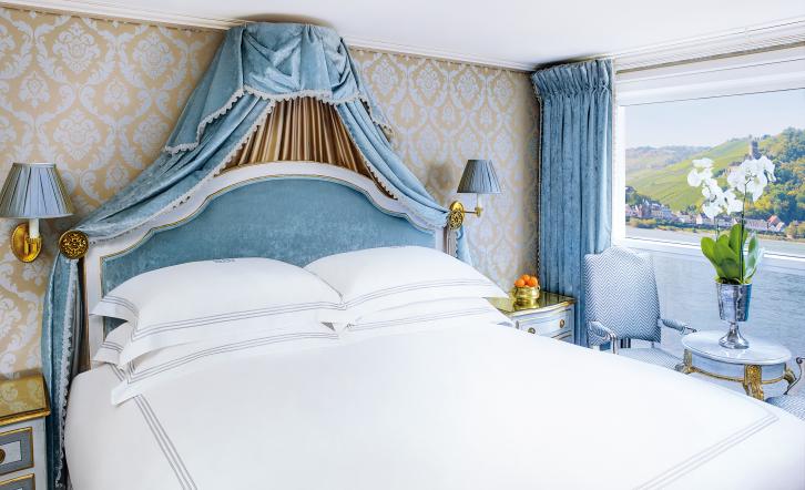 French Balcony  cabin on S.S. Maria Theresa