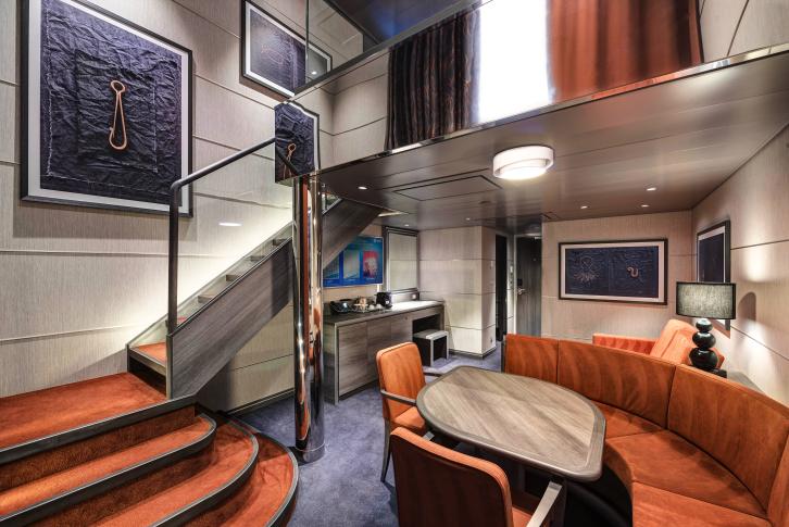 MSC Yacht Club Duplex Suite with Whirlpool
