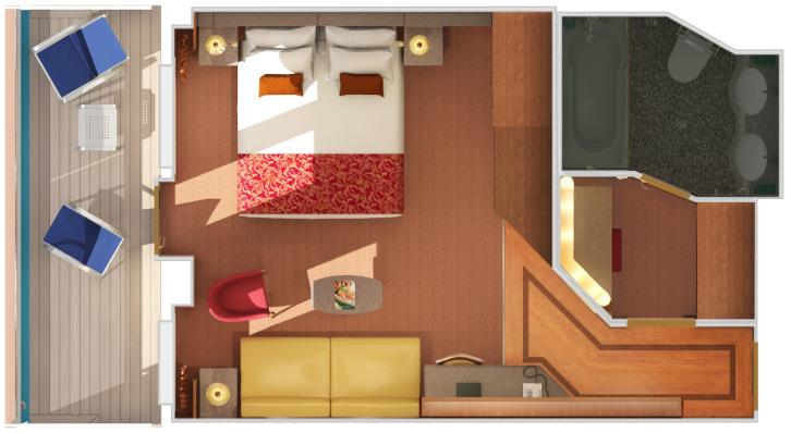 Ocean Suite floor Plan