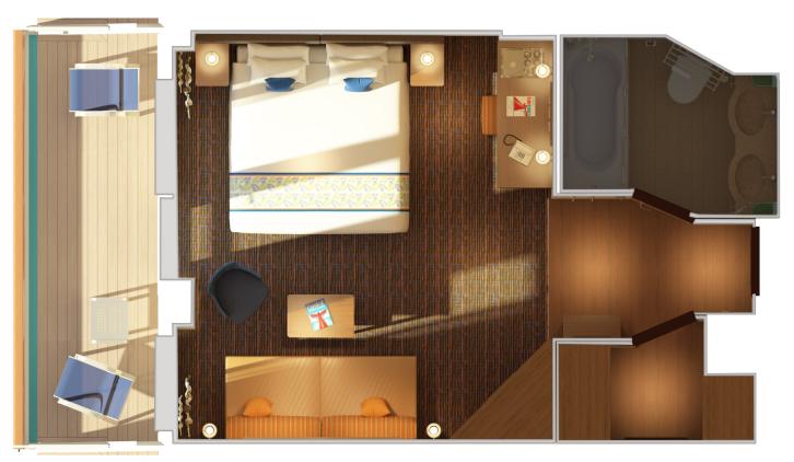 Ocean Suite floor Plan