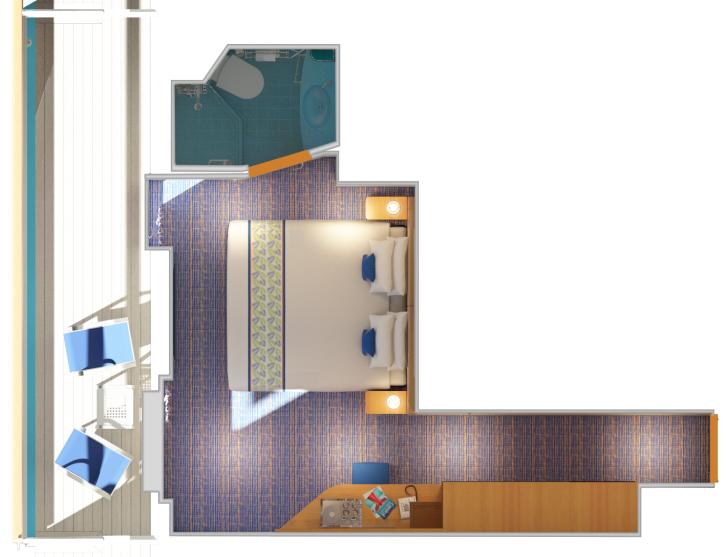 Premium Balcony floor Plan
