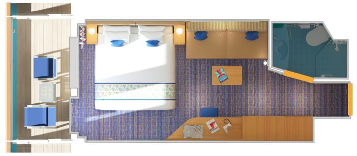 Balcony floor Plan