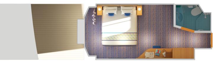 Interior with Picture Window (Walkway View) floor Plan