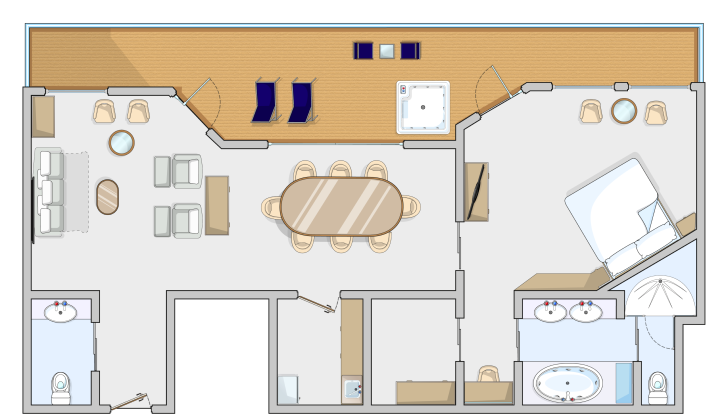 Royal Suite floor Plan